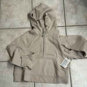 New Lululemon Scuba 1/2 Zip in Mojave Tan